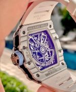 Richard Mille RM 35-03 Rafa Nadal White Carbon Quartz TPT(WHITE) - Image 8