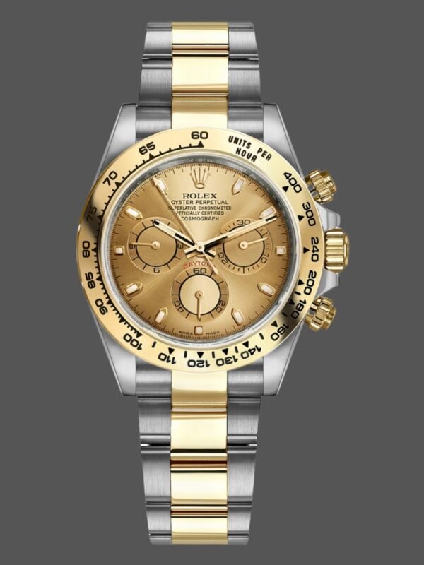 Rolex Cosmograph Daytona 116503 Champagne Index Dial 40MM Mens Replica Watch - Image 1