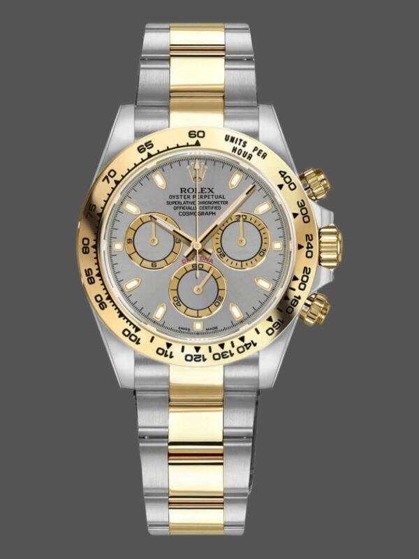 Rolex Cosmograph Daytona 116503 Rhodium Index Dial 40MM Mens Replica Watch - Image 1