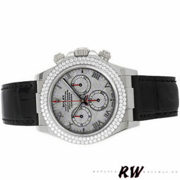 Rolex Cosmograph Daytona 116589 Meteorite Grey Dial 40MM Mens Replica Watch - Image 3