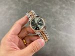 Rolex DateJust 126231 Two-Tone SS Rose Gold Grey Rhodium Dial - Image 6