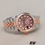 Rolex Datejust 116201 Black Mother of Pearl Dial 36mm Unisex Replica Watch - Image 3