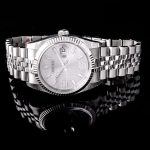 Rolex Datejust 116234-0159 Rhodium Wave Diamond Dial 36mm Unisex Replica Watch - Image 4