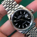 Rolex Datejust 126200 Black Index Dial Stainless Steel 36MM Unisex Replica Watch - Image 3