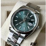 Rolex Datejust 126200 Green Index Dial Stainless steel 36MM Unisex Replica Watch - Image 2