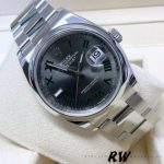Rolex Datejust 126200 Stainless Steel Grey Wimbledon dial 36MM Unisex Replica Watch - Image 3