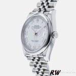 Rolex Datejust 126200 Stainless Steel White Roman Dial 36MM Unisex Replica Watch - Image 3