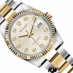 Rolex Datejust 126233 Silver Jubilee Dial 36MM Unisex Replica Watch - Image 3