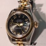 Rolex Datejust 179173 Sunbeam Silver Dial Fluted Bezel 26MM Lady Replica Watch - Image 2