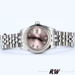 Rolex Datejust 179174 Pink Diamond Dial Fluted Bezel 26MM Lady Replica Watch - Image 4