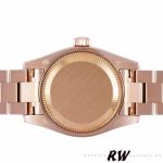Rolex Datejust 279166 Dark Grey Roman Numeral Dial Domed Bezel 28mm Lady Replica Watch - Image 5