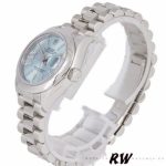 Rolex Datejust 279166 Ice Blue Dial Diamond Domed Bezel 28mm Lady Replica Watch - Image 4