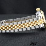 Rolex Datejust 279173 Champagne Index Dial Fluted Bezel 28mm Lady Replica Watch - Image 4