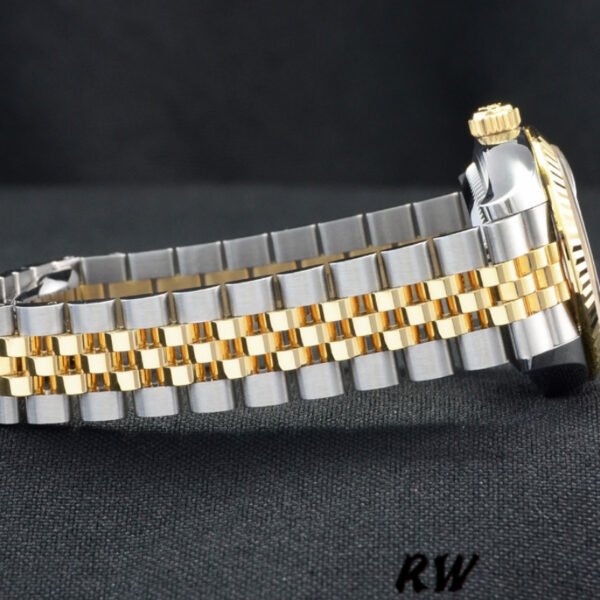 Rolex Datejust 279173 Champagne Index Dial Fluted Bezel 28mm Lady Replica Watch - Image 4