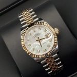 Rolex Datejust 279173 Mother Of Pearl Diamond Dial Fluted Bezel 28mm Lady Replica Watch - Image 2