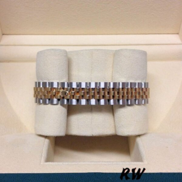 Rolex Datejust 279173 Silver Roman Numeral Dial Fluted Bezel 28mm Lady Replica Watch - Image 3
