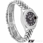 Rolex Datejust 279174 Stainless Steel Dark Grey Roman Dial 28mm Lady Replica Watch - Image 2