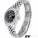 Rolex Datejust 279174 Stainless Steel Dark Grey Roman Dial 28mm Lady Replica Watch - Image 3
