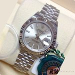 Rolex Datejust 279174 Stainless Steel Silver Index Dial 28mm Lady Replica Watch - Image 2