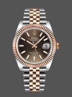 Rolex Datejust Automatic Rose Gold & Steel Watch m126331 0002