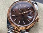 Rolex Datejust Automatic Rose Gold & Steel Watch m126331 0002 - Image 4