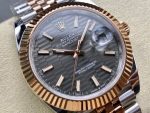 Rolex Datejust Grey Fluted Motif Dial m126331 0020 Mens Watch - Image 3