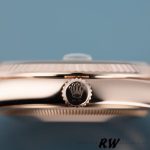Rolex Day-Date 118205 Dark Mother of Pearl Black Dial 36mm Unisex Replica Watch - Image 4