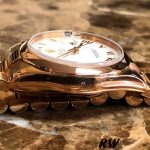 Rolex Day-Date 118205 Everose Gold White Dial 36mm Unisex Replica Watch - Image 4