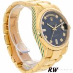 Rolex Day-Date 118208 Blue Diamond Dial 36mm Unisex Replica Watch - Image 3