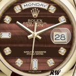 Rolex Day-Date 118208 Bulls Eye Diamonds Dial 36mm Unisex Replica Watch - Image 4