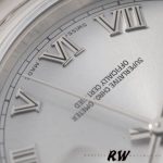 Rolex Day-Date 118209 Silver Roman Numerals Dial Automatic 36mm Unisex Replica Watch - Image 3