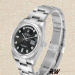 Rolex Day-Date 118239 Black Diamonds Dial 36mm Unisex Replica Watch - Image 3
