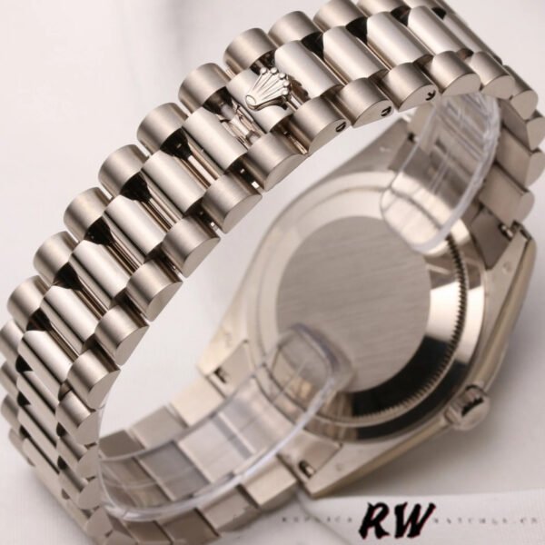 Rolex Day-Date 118239 Jubilee Chocolate Brown Dial 36mm Unisex Replica Watch
(5.0) - Image 4