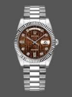 Rolex Day-Date 118239 Jubilee Chocolate Brown Dial 36mm Unisex Replica Watch
(5.0)