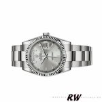 Rolex Day-Date 118239 White Gold Silver dial 36mm Unisex Replica Watch - Image 3