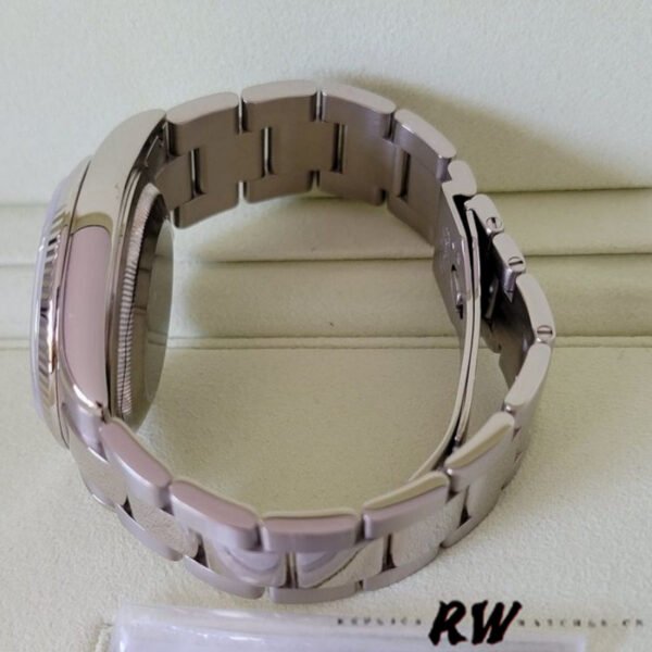 Rolex Day-Date 118239 White Gold Silver dial 36mm Unisex Replica Watch - Image 4