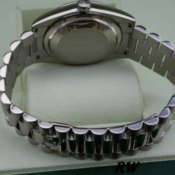 Rolex Day-Date 118239 white gold Jubilee Silver Dial 36mm Unisex Replica Watch - Image 4