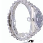 Rolex Day-Date 118296 Platinum MOP Dial Diamond 36mm Unisex Replica Watch - Image 3