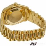 Rolex Day-Date 118338 Champagne Dial Roman Numerals 36mm Unisex Replica Watch - Image 4