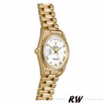 Rolex Day-Date 118338 Yellow gold White Roman Dial 36mm Unisex Replica Watch - Image 3