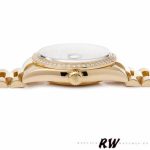 Rolex Day-Date 118348 Silver Diamond Dial 36mm Unisex Replica Watch - Image 4
