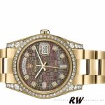 Rolex Day-Date 118388 MOP Jubilee Diamond Dial 36mm Unisex Replica Watch - Image 4