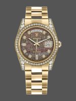 Rolex Day-Date 118388 MOP Jubilee Diamond Dial 36mm Unisex Replica Watch