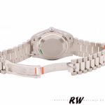 Rolex Day-Date 128239 White Gold Silver Index Dial 36MM Unisex Replica Watch - Image 4