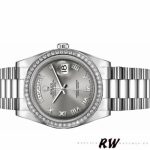 Rolex Day-Date 218349 Rhodium Grey Dial 41MM Mens Replica Watch - Image 4