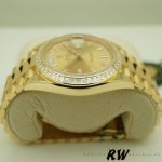 Rolex Day-Date 228398TBR Champagne Diamond Dial Diamond Bezel 40mm Mens Replica Watch - Image 4