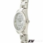 Rolex Day Date 118339 White Gold white Dial Fluted Bezel 36mm Unisex Replica Watch - Image 4