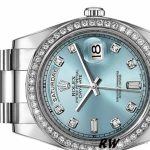 Rolex Day Date 118346 Ice Blue Dial 36mm Unisex Replica Watch - Image 2