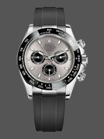 Rolex Daytona 116519 Black Dial Black Rubber strap 40mm Mens Replica Watch