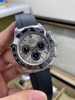 Rolex Daytona 116519 Black Dial Black Rubber strap 40mm Mens Replica Watch - Image 4